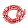 AB Color Plated Opaque Glass Beads Strands GLAA-T026-3x6mm-PM-3