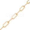 Ion Plating(IP) 304 Stainless Steel Paperclip Chains CHS-F017-02B-G-3