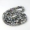 Electorplated Glass Beads EGLA-E006-3C-2