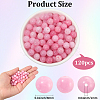120Pcs Natural Dyed White Jade Beads G-PA0001-03-2