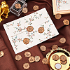 50Pcs Adhesive Wax Seal Stickers DIY-CP0006-08O-6