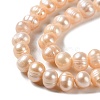 Natural Cultured Freshwater Pearl Beads Strands PEAR-E018-29-3