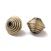 Tibetan Style Rack Plating Brass Beads KK-Q805-39AB-2