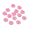 Acrylic Sewing Buttons BUTT-E073-C-08-3