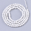Natural Rainbow Moonstone Beads Strands G-R462-032B-2