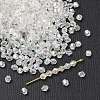 Bicone AB Color Plated Eco-Friendly Transparent Acrylic Beads LS-X-TACR-A003-4mm-22-1