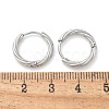 304 Stainless Steel Twist Hoop Earrings for Women EJEW-A130-02A-P-5