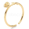 Adjustable Brass Cuff Rings RJEW-F113-02G-3