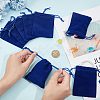25Pcs Rectangle Velvet Drawstring Pouches TP-BBC0001-04A-01-3