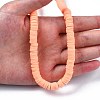 Handmade Polymer Clay Beads X-CLAY-R067-8.0mm-13-5
