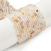 Natural White Topaz Beads Strands G-RM250101-E9-2