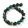 Natural Striped Agate/Banded Agate Beads Strands G-Z060-A01-C22-3