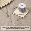 Tarnish Resistant 304 Stainless Steel Paperclip Chains STAS-R100-38-8