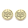 201 Stainless Steel Pendants STAS-T064-37G-31-2