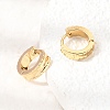 201 Stainless Steel Hoop Earrings SA-CBA4A0D-04G-3