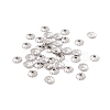 Non-Tarnish 304 Stainless Steel Bead Caps STAS-P307-03P-1