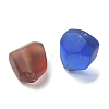 32Pcs 8 Colors Transparent Frosted Glass Beads Strands GLAA-FS0001-60-3