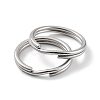 Non-Tarnish 304 Stainless Steel Split Key Rings STAS-Q314-02A-P-2