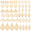 52Pcs 13 Style Alloy Pendants FIND-PH0005-51-1