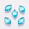 Taiwan Acrylic Rhinestone Cabochons ACRT-G021-11mm-25-1