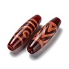 Tibetan Style dZi Beads TDZI-D009-01H-11-2