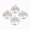 Natural Citrine Pendants G-E419-11P-2