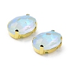 Mocha(MK) Oval Sew on Rhinestone RGLA-F080-01A-04-3