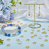 100Pcs Rack Plating Brass Bead Frames KK-SP0002-26G-4