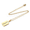 201 Stainless Steel Pendants Necklaces LS-NJEW-S105-JN721-45-2-2