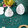 150Pcs 15 Styles Tibetan Style Zinc Alloy Beads FIND-SC0019-98-4
