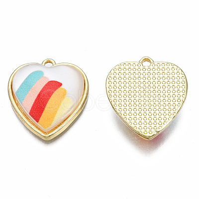 Resin Pendants PALLOY-N161-010-NR-1