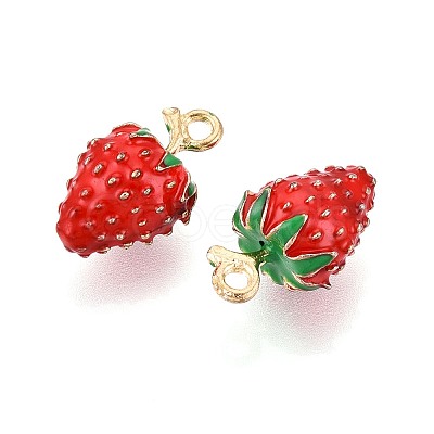 Alloy Enamel Pendants PALLOY-T092-15-1