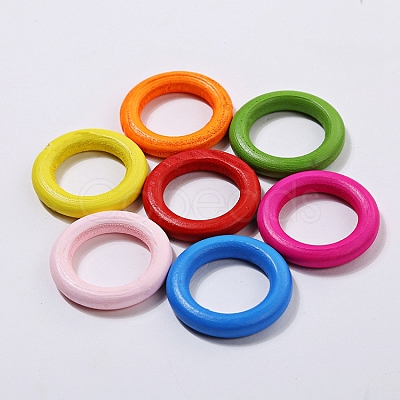 Natural Wood Linking Ring WOOD-TAC0003-91A-1