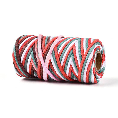 Segment Dyed Polycotton Macrame Cord OCOR-T017-03I-1