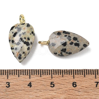 Natural Dalmatian Jasper Pendants GG-CBA9F30-01E-1