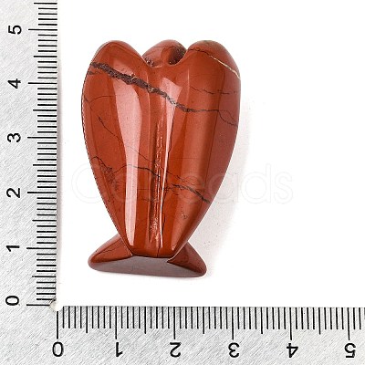 Natural Red Jasper Angel Figurine DJEW-N006-01A-04-1