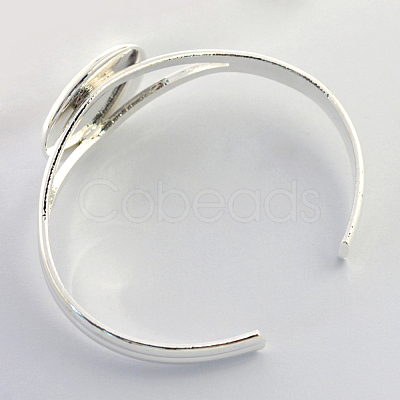 Brass Cuff Bangle Making X-KK-S749-03S-1