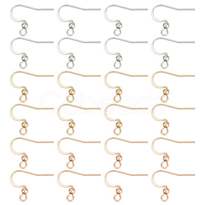 150Pcs 3 Styles Stainless Steel French Earring Hooks STAS-ME0002-42-1