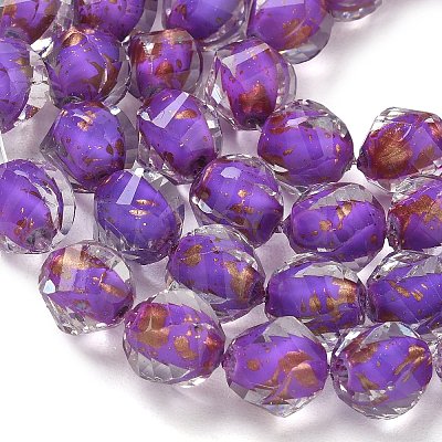 Resin & Glass Beads Strands GG-CBA48D8-01I-1