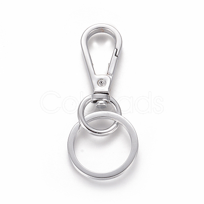 Alloy Swivel Clasps KEYC-K013-11-1