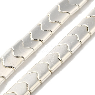 Electroplated Synthetic Non-magnetic Hematite Beads Strands G-I364-E01-S-1