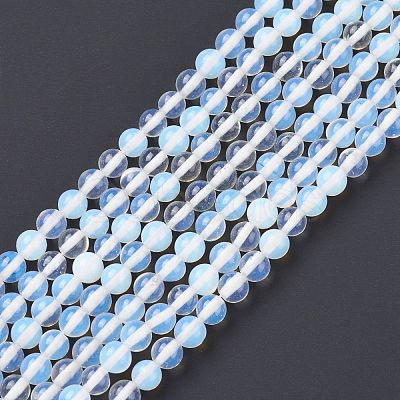 Opalite Beads Strands G-S259-48-6mm-1