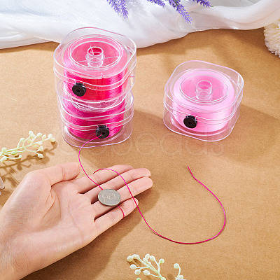 3 Boxes 3 Colors Flat Elastic Crystal String EW-TA0001-12A-1