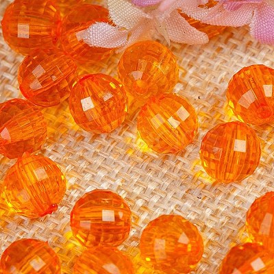 Transparent Acrylic Beads TACR-NH0001-B-07-1