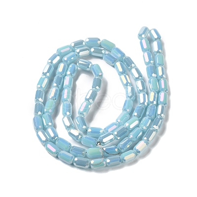 Electroplate Glass Beads Strands EGLA-D031-01-09-1