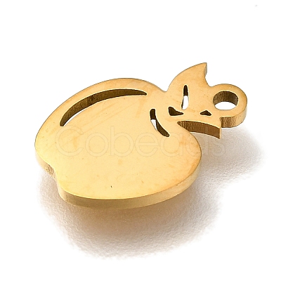 201 Stainless Steel Pendants STAS-R136-01G-05-1