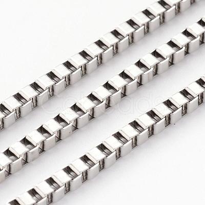 Tarnish Resistant 304 Stainless Steel Venetian Chains CHS-H007-18P-1