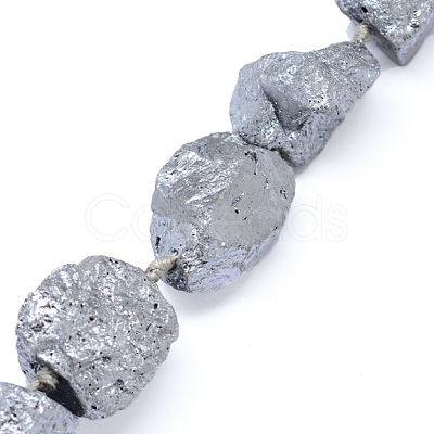 Nuggets Non-magnetic Synthetic Hematite Beads Strands G-L176-10-1