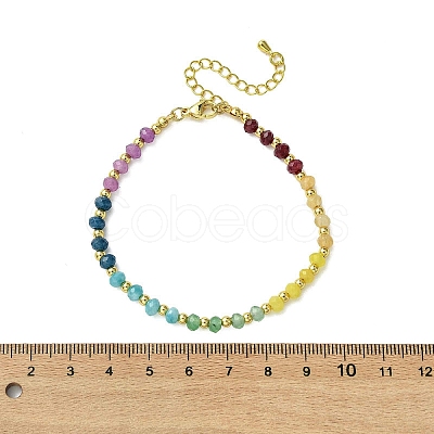 Women's Natural Malaysia Jade Bracelets BJEW-JB13601-1