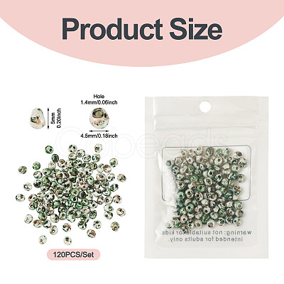 Picasso Glass Seed Beads SEED-TADJ0001-05J-1